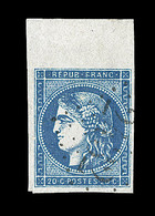 O EMISSION DE BORDEAUX  - O - N°45C - Report 3 - Gd BdF - TB - 1870 Bordeaux Printing
