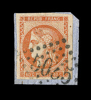 F EMISSION DE BORDEAUX  - F - N°48d - Rge Orange Clair - Obl. GC 5055 - Signé Baudot - TB - 1870 Ausgabe Bordeaux