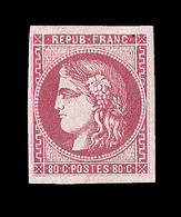 * EMISSION DE BORDEAUX  - * - N°49b - Rose Vif - TB - 1870 Emission De Bordeaux
