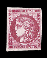 (*) EMISSION DE BORDEAUX  - (*) - N°49c - Rose Carminé - TB - 1870 Bordeaux Printing