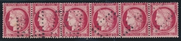 O CERES III ème REPUBLIQUE - O - N°57 - 80c Rose - Bde De 6 - TB - 1871-1875 Cérès