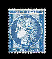 (*) CERES III ème REPUBLIQUE - (*) - N°60B - Type II - Signé A. Brun - TB - 1871-1875 Ceres