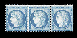 **/* CERES III ème REPUBLIQUE - **/* - N°60C - Bde De 3 - TB - 1871-1875 Cérès