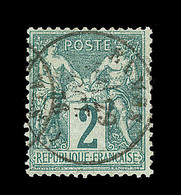 O TYPE SAGE - O - N°62 - 2c Vert - TB - 1876-1878 Sage (Type I)