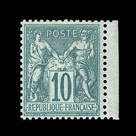 * TYPE SAGE - * - N°65 - 10c Vert - Petit BDF - Signé A. Brun - TB - 1876-1878 Sage (Type I)
