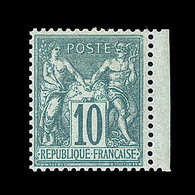 * TYPE SAGE - * - N°65 - 10c Vert - Petit BDF - Signé A. Brun - TB - 1876-1878 Sage (Typ I)