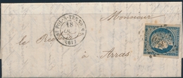 LAC Emission CERES 1849 Sur Lettre - LAC - N°4 - Obl. P. Cl. 3251 St Pol S/ Terroise - Oct. 1852 - B/TB - 1849-1876: Classic Period