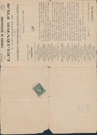 LAC Emission Napoléon  Dentelé Sur Lettre - LAC - N°19 - Obl. Fleis De L'Orne - 6/12/67 - S/doc De TINCHEBRAY - B/TB - 1849-1876: Période Classique