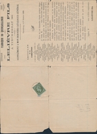 LAC Emission Napoléon  Dentelé Sur Lettre - LAC - N°19 - Obl. Fleis De L'Orne - 6/12/67 - S/doc De TINCHEBRAY - B/TB - 1849-1876: Periodo Clásico