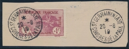 O PERIODE SEMI-MODERNE - O - N°154 S/frgt- Càd Congrès De La Paix - 20/8/19 - TB - Unused Stamps