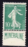 ** PERIODE SEMI-MODERNE - ** - N°188A - Minéraline - TB - Unused Stamps