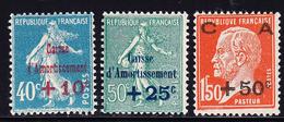 ** PERIODE SEMI-MODERNE - ** - N°246/48 - TB - Unused Stamps