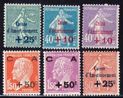 ** PERIODE SEMI-MODERNE - ** - N°246/251 - TB - Unused Stamps