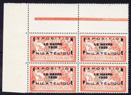 ** PERIODE SEMI-MODERNE - ** - N°257A - 2F Expo Du Havre - Bloc De 4 - TB - Unused Stamps