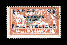 O PERIODE SEMI-MODERNE - O - N°257A - Cachet Angle "Exposition" - TB - Unused Stamps