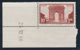 ** PERIODE SEMI-MODERNE - ** - N°258 - C. Daté - 23/12/30 - TB - Unused Stamps