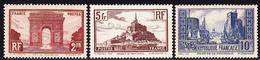 ** PERIODE SEMI-MODERNE - ** - N°258, 260/61 - 3 Valeurs - TB - Neufs