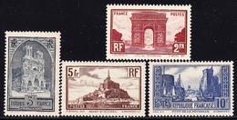 ** PERIODE SEMI-MODERNE - ** - N°258/61 - 4 Valeurs -TB - Unused Stamps