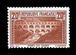 * PERIODE SEMI-MODERNE - * - N°262B - Dent 11 - Signé Blanc - TB - Unused Stamps