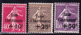 ** PERIODE SEMI-MODERNE - ** - N°266/68 - TB - Neufs