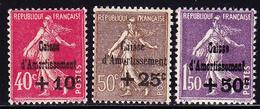 ** PERIODE SEMI-MODERNE - ** - N°266/68 - TB - Unused Stamps