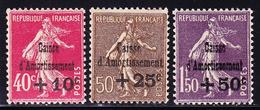 ** PERIODE SEMI-MODERNE - ** - N°266/68 - TB - Unused Stamps