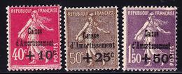 ** PERIODE SEMI-MODERNE - ** - N°266/68 - TB - Unused Stamps