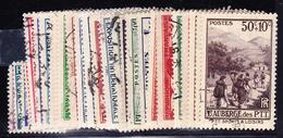 O PERIODE SEMI-MODERNE - O - N°322/347 - TB - Unused Stamps