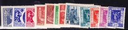 ** PERIODE SEMI-MODERNE - ** - N°322/33 - TB - Neufs