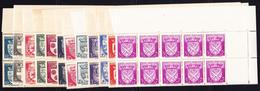 ** PERIODE 1941 à Nos Jours - ** - N°553/64 - En Bloc De 10 - TB - Unused Stamps