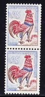 ** PERIODE 1941 à Nos Jours - ** - N°1331b - Paire Tenant à Normal - TB - Unused Stamps