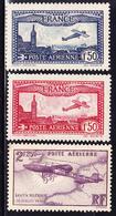 ** POSTE AERIENNE - ** - N°5/7 - TB - 1927-1959 Postfris