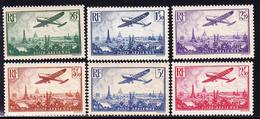 ** POSTE AERIENNE - ** - N°8/13 - TB - 1927-1959 Mint/hinged