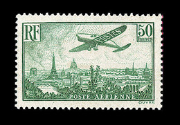 ** POSTE AERIENNE - ** - N°14a -50F Vert - TB - 1927-1959 Neufs