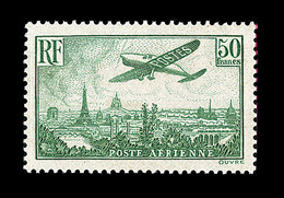 ** POSTE AERIENNE - ** - N°14a -50F Vert - TB - 1927-1959 Mint/hinged
