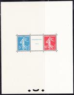 ** BLOCS - FEUILLETS - ** - N°2 - STRASBOURG 1927 - TB/SUP - Neufs