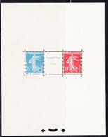 ** BLOCS - FEUILLETS - ** - N°2 - STRASBOURG 1927 - TB - Ungebraucht