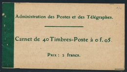 ** CARNETS ANCIENS - ** - N°137 C5 - Papier GC - 40 T. - TB - Other & Unclassified