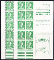 ** CARNETS ANCIENS - ** - N°1010 C1 - (x2) - Plié Au Milieu - Sinon TB - Other & Unclassified