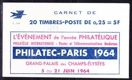 ** CARNETS ANCIENS - ** - N°1263 C4 - PUB Philatec - Série S.7.64 - TB - Autres & Non Classés