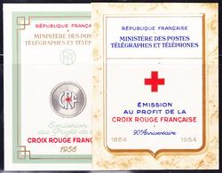** CARNETS CROIX-ROUGE - ** - N°2003, 2005 - Années 1954 Et 1956 - TB - Croix Rouge
