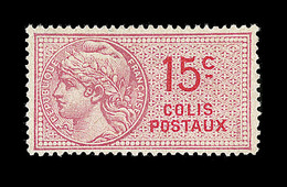 * COLIS POSTAUX - * - N°33b - 15c - Valeur En Rouge - Signé Diena -TB - Neufs