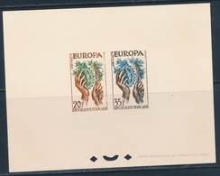 (*) EPREUVE COLLECTIVE - (*) - N°1122/23 - EUROPA 1957 - TB - Künstlerentwürfe