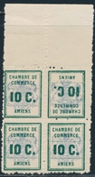 ** TIMBRES DE GREVE - ** - N°1b - Bloc De 4 - BDF - Dt 1 Tête Bêche - TB - Other & Unclassified