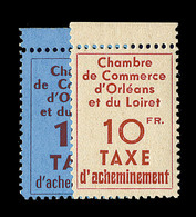 ** TIMBRES DE GREVE - ** - N°2/3 - Orléans - TB - Autres & Non Classés