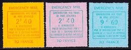 ** TIMBRES DE GREVE (REF. MAURY) - ** - N°24/5, 26 Jersey - TB - Autres & Non Classés