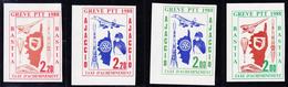 (*) TIMBRES DE GREVE (REF. MAURY) - (*) - BASTIA 1988/AJACCIO 1989 - MAU N°47/50 - ND - Cdf - TB - Autres & Non Classés