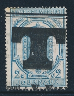 O TIMBRES JOURNAUX - O - N°8 - 2c Bleu - TB - Periódicos