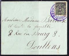 L GUERRE 1914/18 - L - N°130 - Obl. Violette "LILLE RECONQUIS - NORD " PTT - TB - WW I