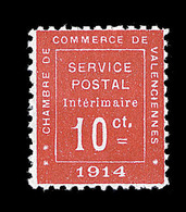 ** TIMBRES DE GUERRE  - ** - N°1 - Signé Calves - TB - Guerre (timbres De)